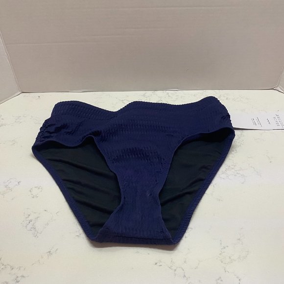 NWT Beach Couture Navy Marine Bikini Bottom swimsuit - Picture 14 of 14